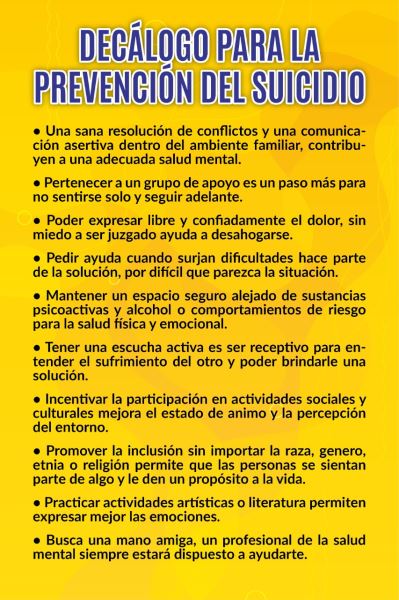 ‘TODOS JUNTOS PODEMOS SALVAR VIDAS’, LA APUESTA DE LA SECRETARÍA DE SALUD PARA EVITAR CONDUCTAS SUICIDAS EN EL MUNICIPIO ‘TODOS JUNTOS PODEMOS SALVAR VIDAS’, LA APUESTA DE LA SECRETARÍA DE SALUD PARA EVITAR CONDUCTAS SUICIDAS EN EL MUNICIPIO