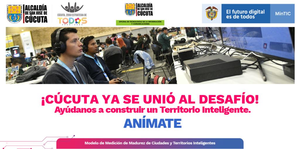 SAN JOSÉ DE CÚCUTA PARTICIPA EN LA MEDICIÓN DE PERCEPCIÓN DEL NIVEL DE MADUREZ DEL MODELO DE CIUDAD INTELIGENTE Y SUS HABITANTES SON LOS PROTAGONISTAS