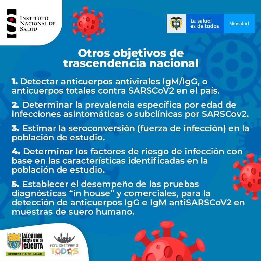 CÚCUTA, ELEGIDA PARA ESTUDIOS DE SEROPREVALENCIA PARA COMPRENDER EL COMPORTAMIENTO DE LA COVID-19 EN LA CIUDAD CÚCUTA, ELEGIDA PARA ESTUDIOS DE SEROPREVALENCIA PARA COMPRENDER EL COMPORTAMIENTO DE LA COVID-19 EN LA CIUDAD