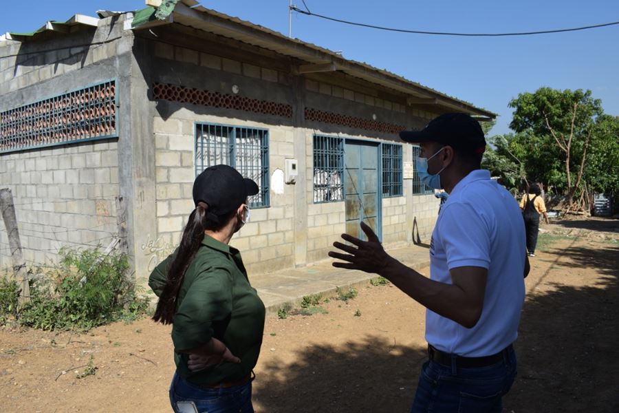 Visita técnica para impulsar el mejoramiento de barrios Visita técnica para impulsar el mejoramiento de barrios