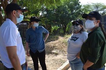 Visita técnica para impulsar el mejoramiento de barrios Visita técnica para impulsar el mejoramiento de barrios