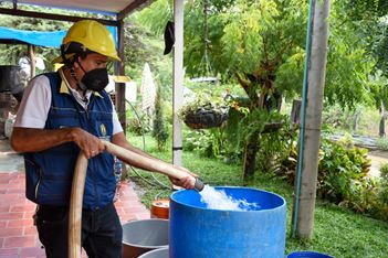 GRACIAS A LA GESTIÓN DE LA ALCALDÍA, SAN PEDRO SE BENEFICIA CON LA ENTREGA DE AGUA POTABLE GRACIAS A LA GESTIÓN DE LA ALCALDÍA, SAN PEDRO SE BENEFICIA CON LA ENTREGA DE AGUA POTABLE