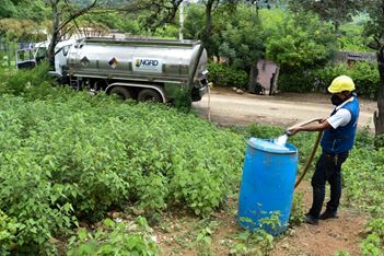 GRACIAS A LA GESTIÓN DE LA ALCALDÍA, SAN PEDRO SE BENEFICIA CON LA ENTREGA DE AGUA POTABLE GRACIAS A LA GESTIÓN DE LA ALCALDÍA, SAN PEDRO SE BENEFICIA CON LA ENTREGA DE AGUA POTABLE