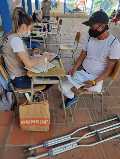 120 PERSONAS CON DISCAPACIDAD FUERON PRIORIZADAS EN EL SISBÉN IV 120 PERSONAS CON DISCAPACIDAD FUERON PRIORIZADAS EN EL SISBÉN IV