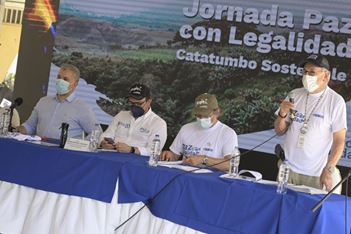 “NO HEMOS PARADO DE TRABAJAR NI UN SOLO DÍA POR NUESTRA CIUDAD” ALCALDE JAIRO YÁÑEZ DESDE SARDINATA, NORTE DE SANTANDER