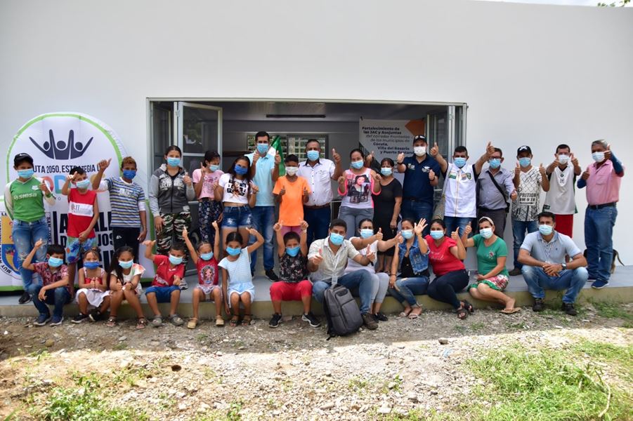 ALCALDÍA DE CÚCUTA ENTREGÓ SALÓN MULTIFUNCIONAL A COMUNIDAD DE PALMARITO